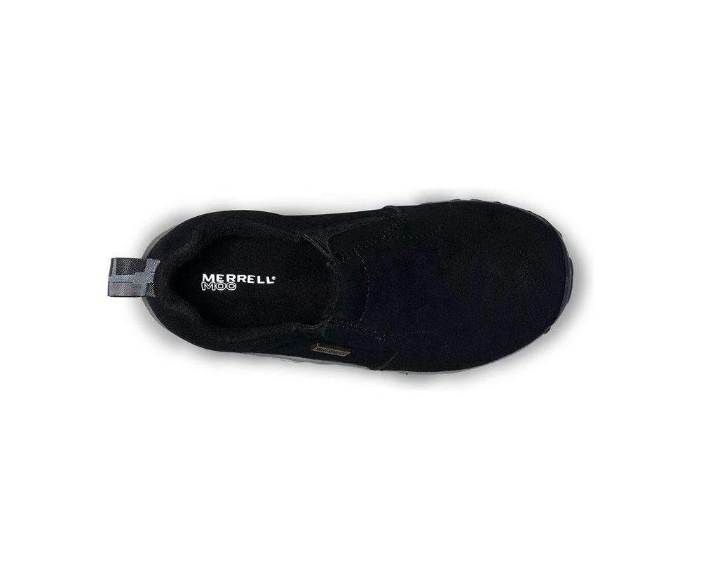 Merrell Barefoot Sko Børn - Jungle Moc Frosty Waterproof - Sort - DGT012738